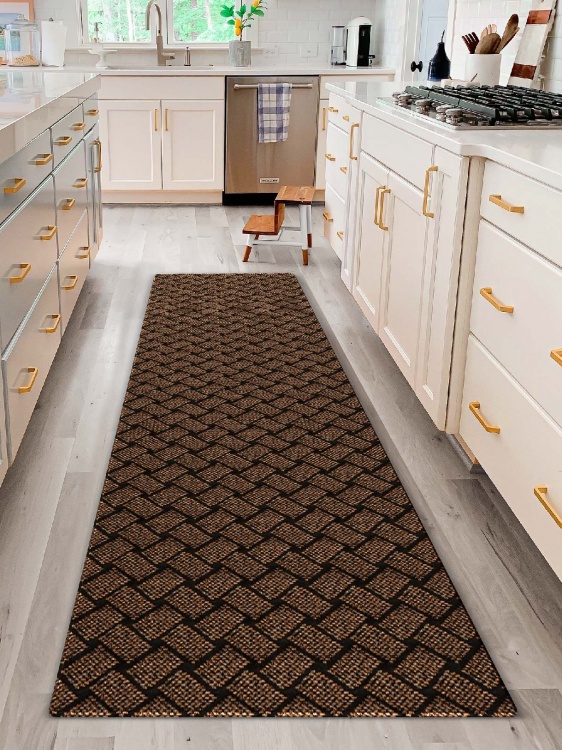 Коврик SHAHINTEX БЕРЕСТА 60х200 коричневый 02 S - 2