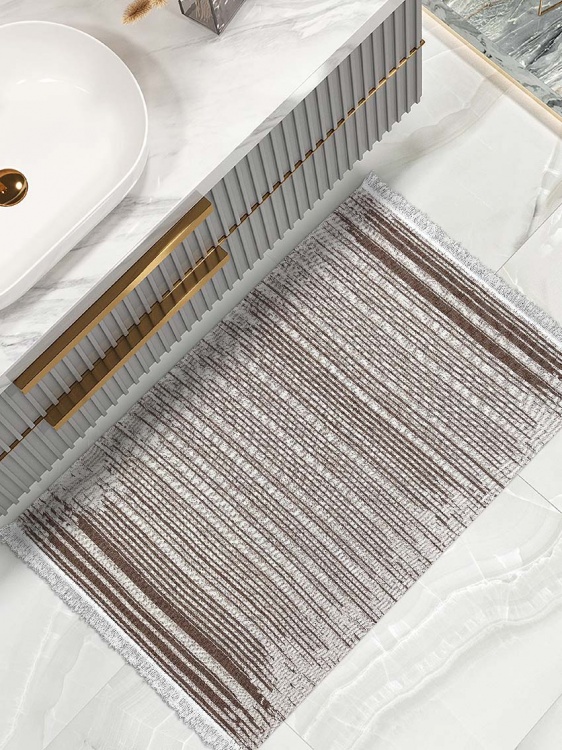 Коврик безворсовый ПРОВАНС icarpet 60*100 004 оникс 01 - 5