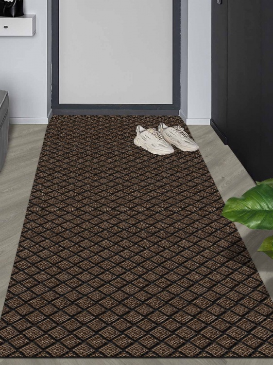 Коврик влаговпитывающий ДИАМАНТ 80х200 коричневый 02 S - 4