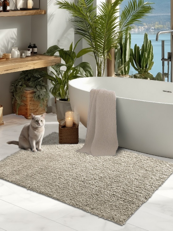 Коврик НАНОХЛОПОК SHAHINTEX 80х120 перламутр 04 S - 2