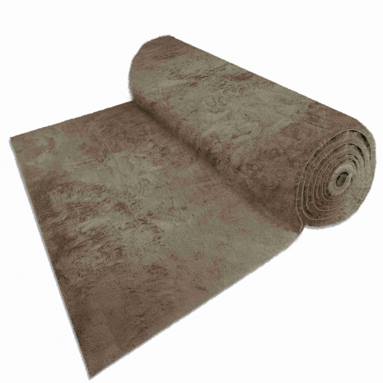 Коврик-дорожка меховой SHAHINTEX (3 см) 80х1500 мокко 26