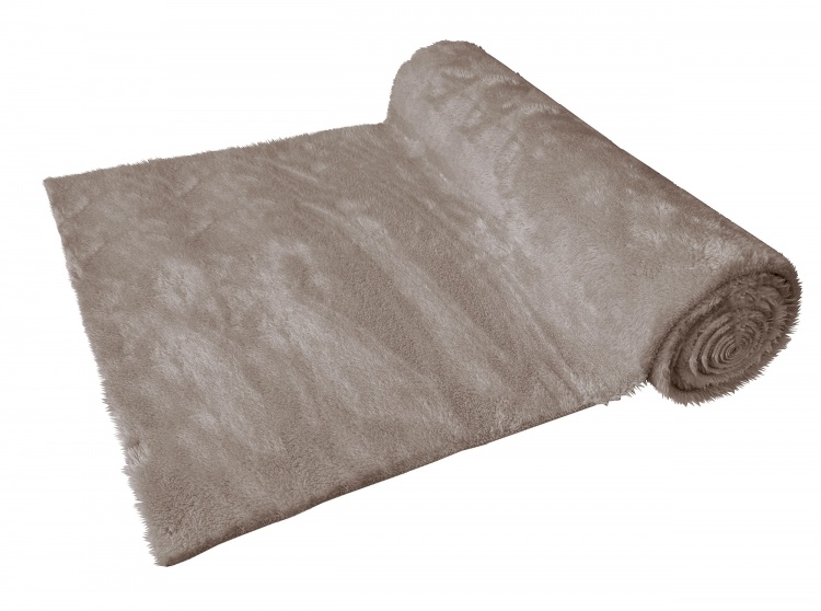 Коврик-дорожка icarpet Плюшевый 120х1500 мокко 05