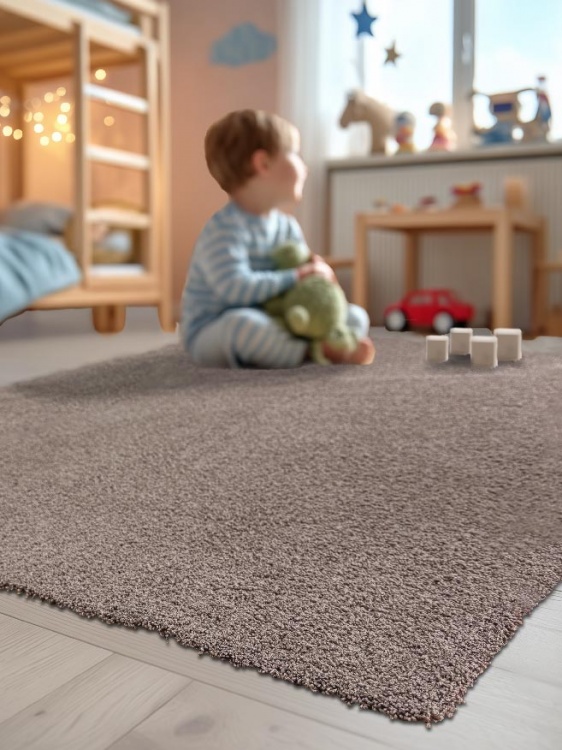 Коврик НАНОХЛОПОК SHAHINTEX 120х200 кофе с молоком 06 S - 2