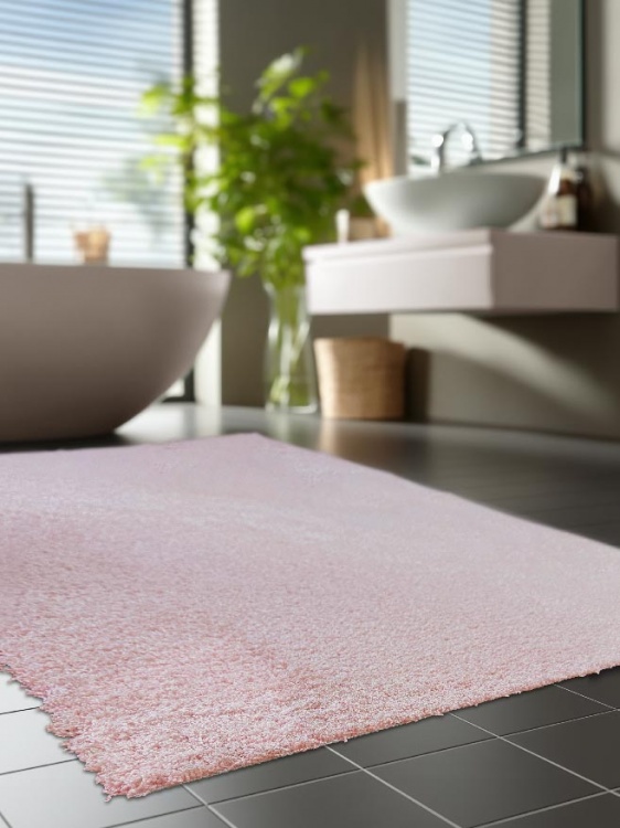 Коврик НАНОХЛОПОК SHAHINTEX 120х200 розовый кварц 08 S - 2