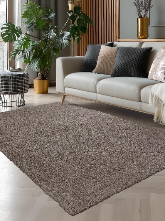 Коврик НАНОХЛОПОК SHAHINTEX 150х200 кофе с молоком 06 S - 2