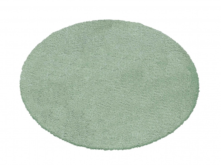 Коврик НАНОХЛОПОК SHAHINTEX D-99 (круг) зеленый чай 07 S