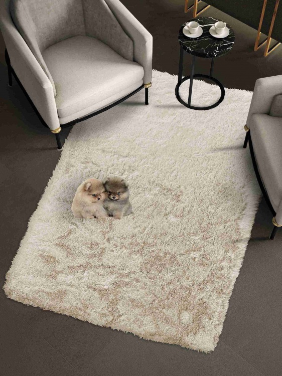 Коврик меховой SHAHINTEX (3 см) 100х150 мальдивский песок 24 S - 3