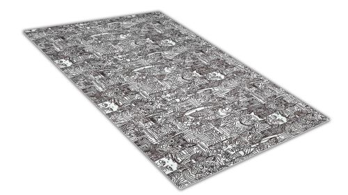 Коврик вырезной icarpet PRINT антискользящий (144) 