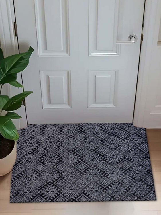 Коврик ОРНАМЕНТ 60х100 серый 01 S - 2