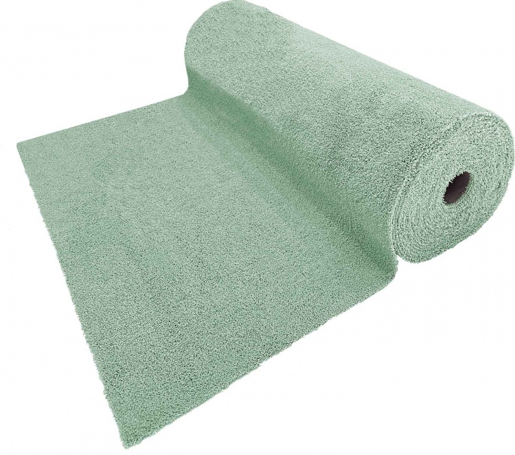 Коврик-дорожка НАНОХЛОПОК SHAHINTEX 80х1500 зеленый чай 07