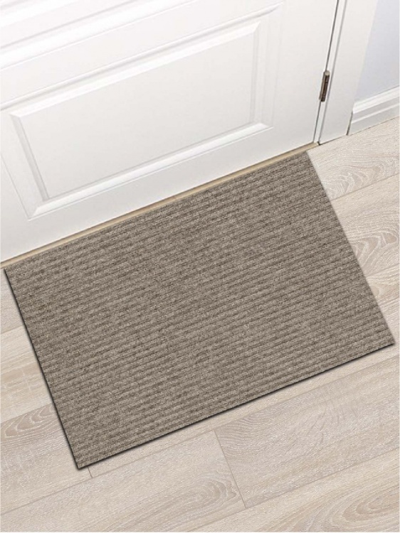 Коврик придверный влаговпитывающий icarpet Ребристый ТПР 40х60 донской песок 05 - 2