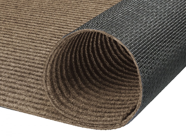 Коврик придверный влаговпитывающий icarpet Ребристый ТПР 40х60 донской песок 05 - 4