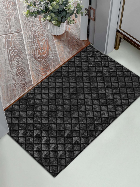 Коврик влаговпитывающий ДИАМАНТ 50х80 серый 01 S - 4