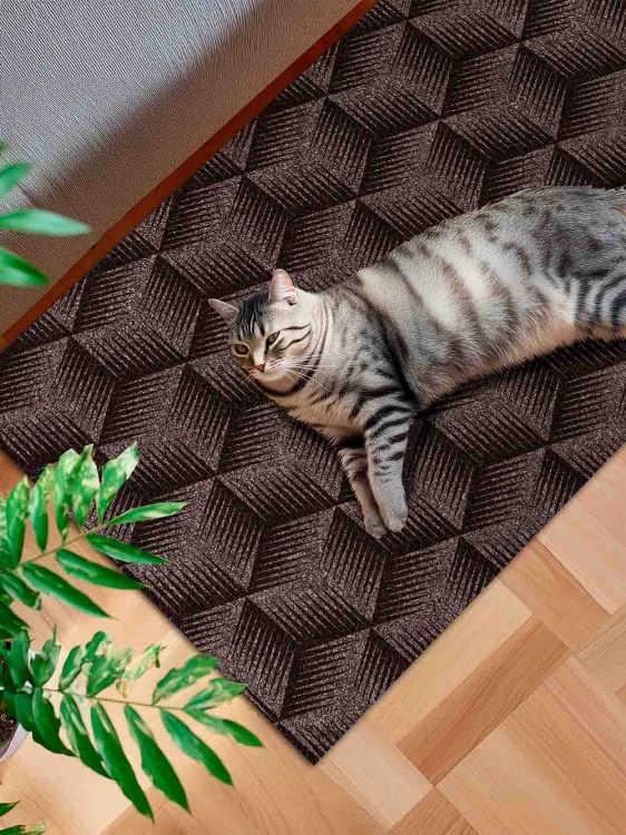 Коврик ФОКУС 50х100 мокко 02 S - 3