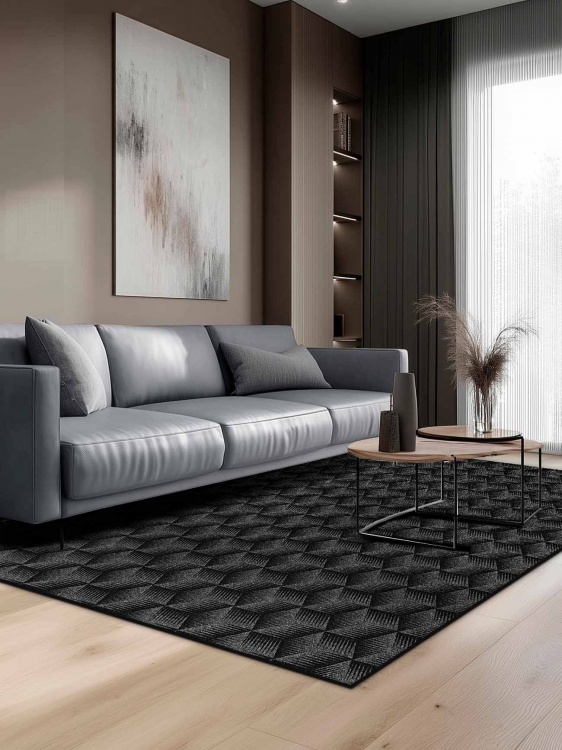 Коврик ФОКУС 150х200 серый 01 S - 2