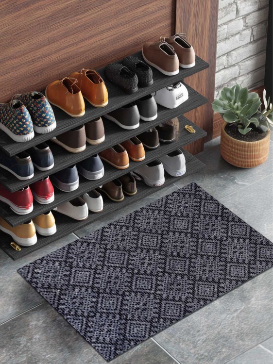 Коврик ОРНАМЕНТ 50х80 серый 01 - 4