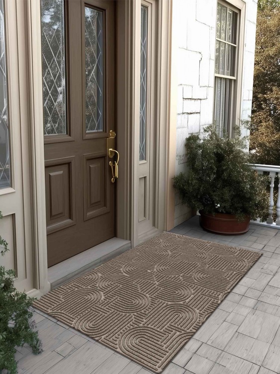 Коврик icarpet ЛАБИРИНТ с тиснением 100х150 донской песок 04 S - 3