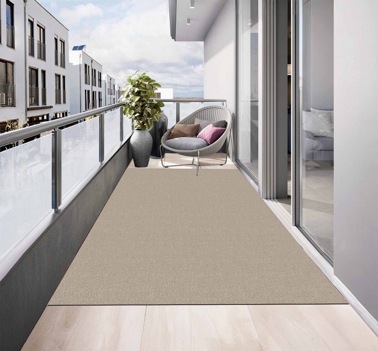 Коврик влаговпитывающий icarpet ПРАКТИК антискользящий 150х200 донской песок 04 S - 3