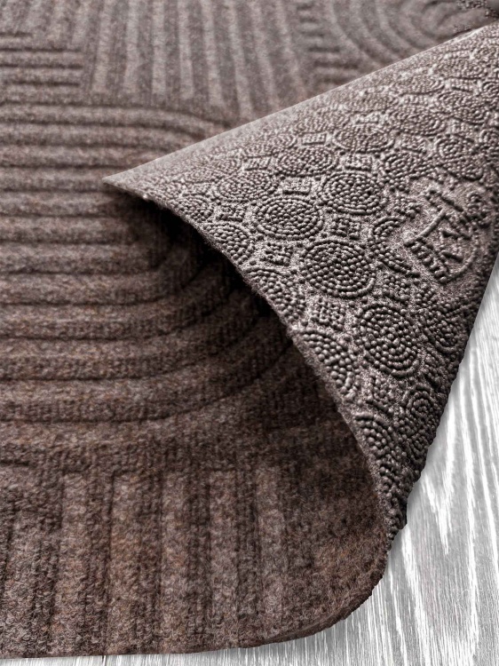Коврик icarpet ЛАБИРИНТ с тиснением 50х80 мокко 02 - 4