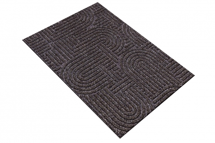 Коврик icarpet ЛАБИРИНТ с тиснением 50х80 мокко 02