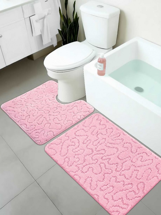 Набор ковриков SHAHINTEX РР 50*80+50*50 003 фламинго 77 - 4