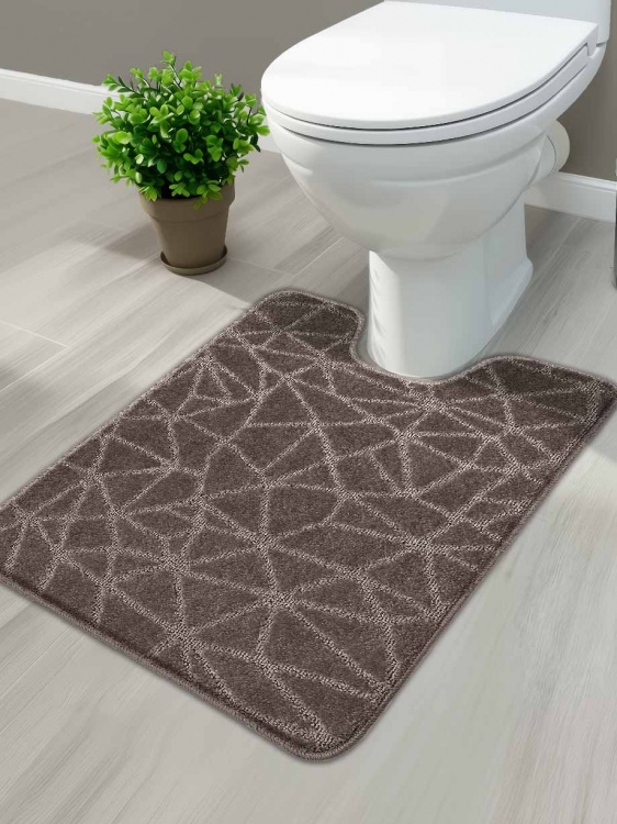 Коврик SHAHINTEX РР 60*80 001 мокко 80 S - 3