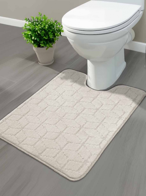 Коврик SHAHINTEX РР 60*80 002 кремовый 3 S - 3