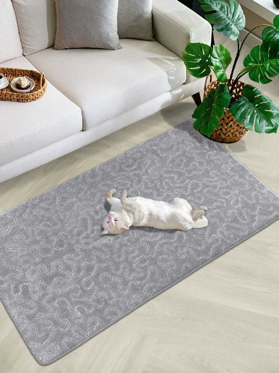 Коврик SHAHINTEX РР 80*120 003 серый 50 S - 3