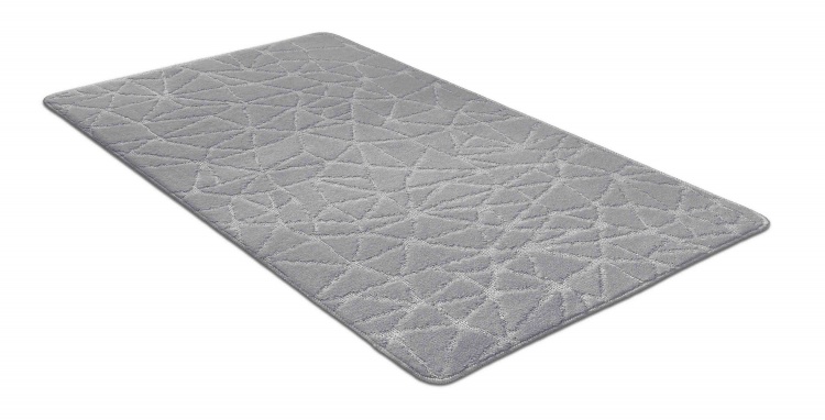 Коврик SHAHINTEX РР 80*120 001 серый 50 S