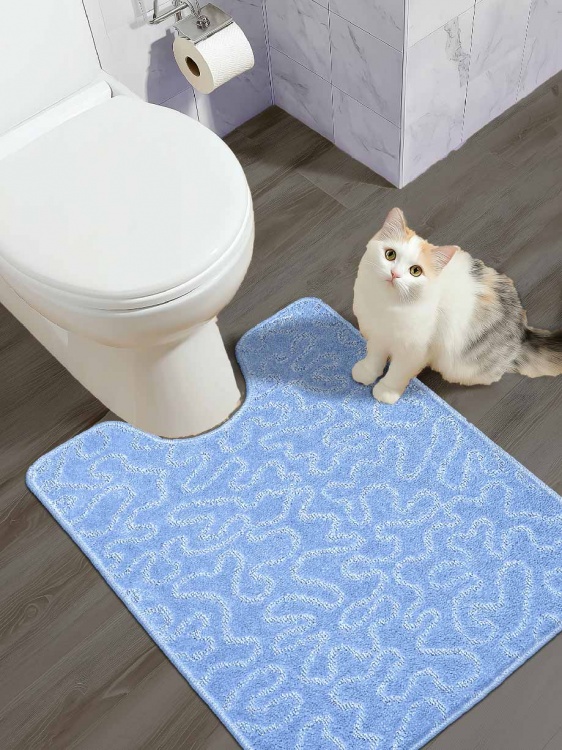 Коврик SHAHINTEX РР 60*80 003 голубой 11 S - 3