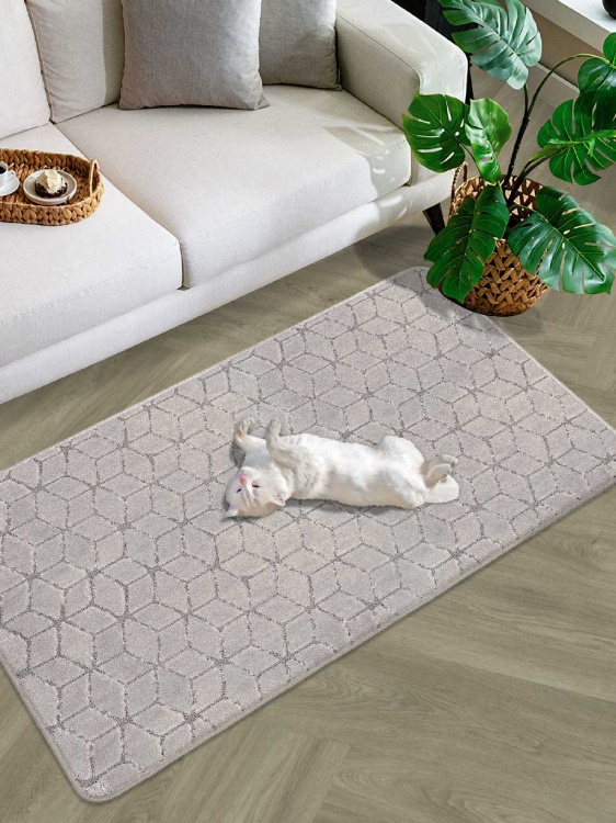 Коврик SHAHINTEX РР 80*120 002 перламутр 51 S - 3