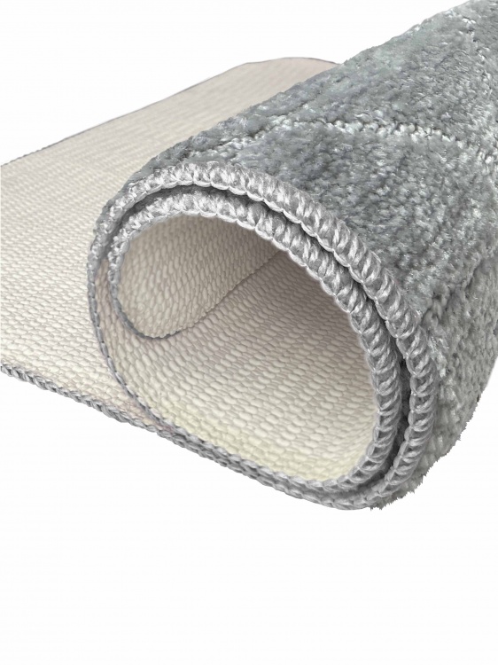 Коврик SHAHINTEX РР 60*50 003 серый 50 S - 2