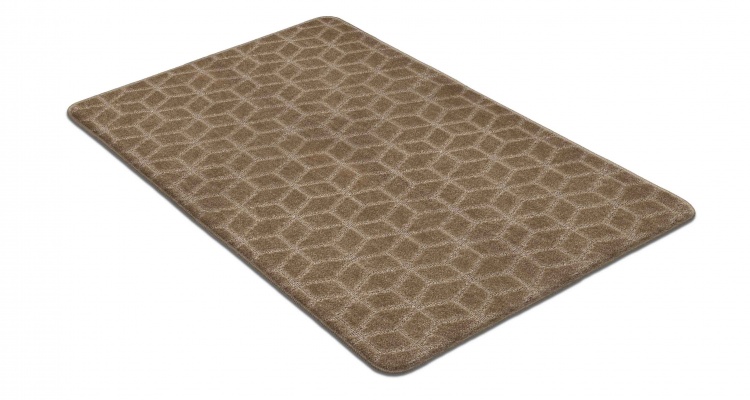 Коврик SHAHINTEX РР 100х150 002 кофе  с молоком 55 S