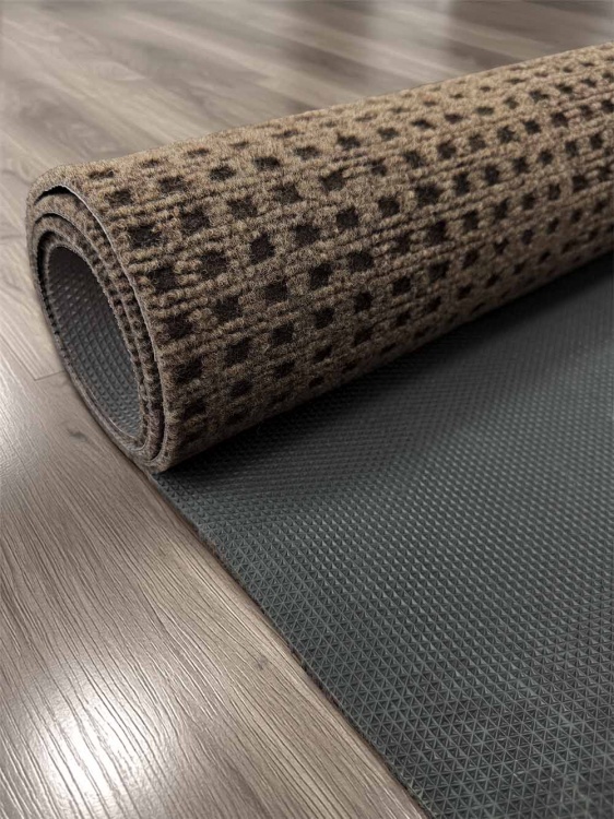 Коврик влаговпитывающий ТВИД ТЭМ 150х200 мокко 02 S - 4