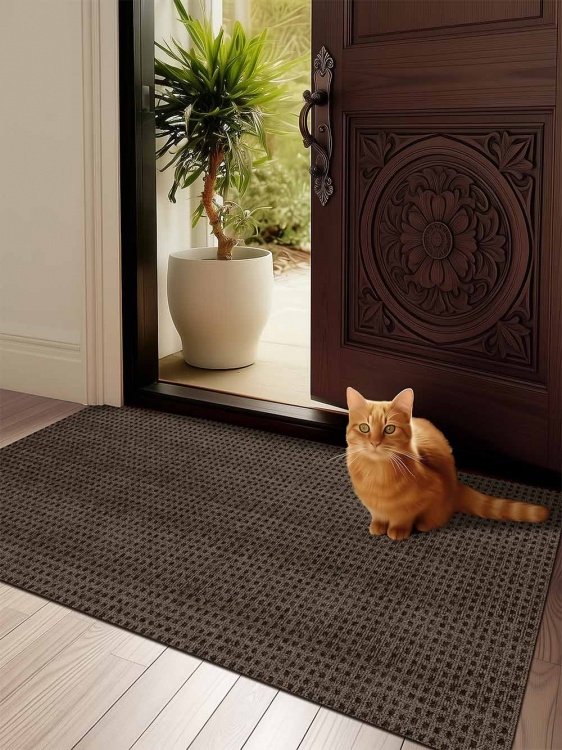 Коврик влаговпитывающий ТВИД ТЭМ 50х100 мокко 02 S - 3