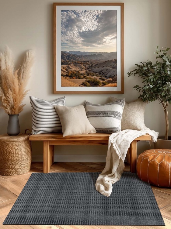 Коврик влаговпитывающий ТВИД ТЭМ 100х120 графит 01 S - 3