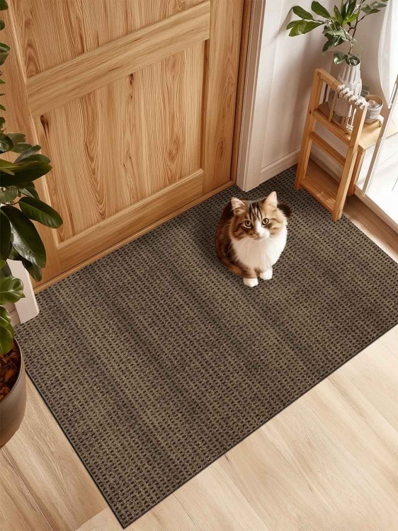 Коврик влаговпитывающий ТВИД ТЭМ 100х120 мокко 02 S - 2