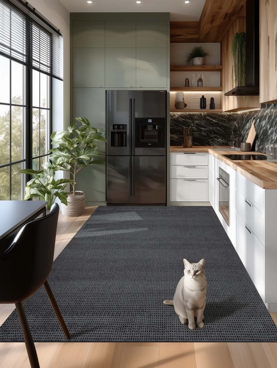 Коврик влаговпитывающий ТВИД ТЭМ 200х300 графит 01 S - 4