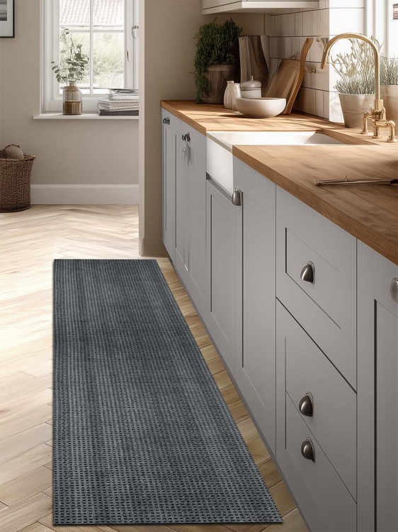 Коврик влаговпитывающий ТВИД ТЭМ 60х200 графит 01 S - 3