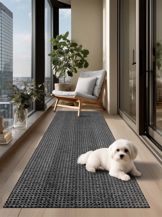 Коврик влаговпитывающий ТВИД ТЭМ 80х200 графит 01 S - 4