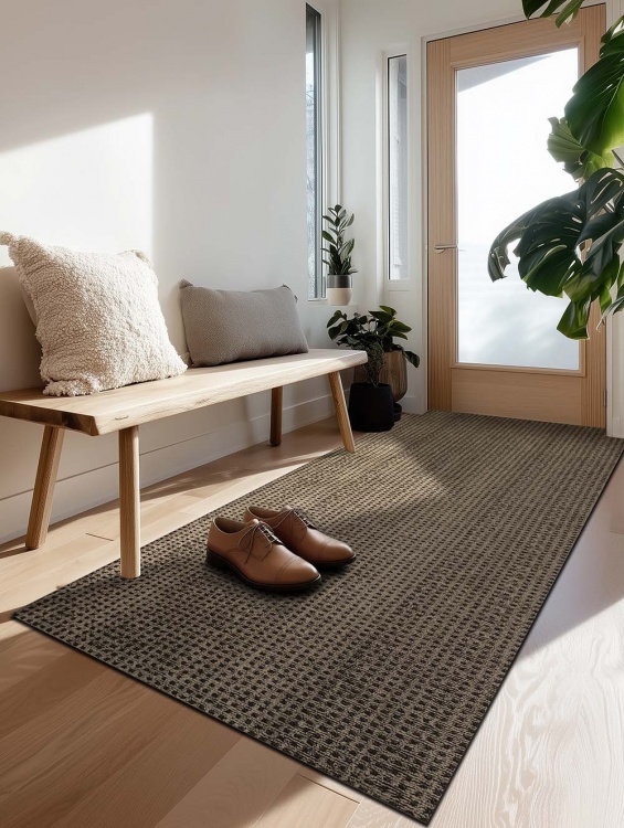 Коврик влаговпитывающий ТВИД ТЭМ 100х200 мокко 02 S - 3