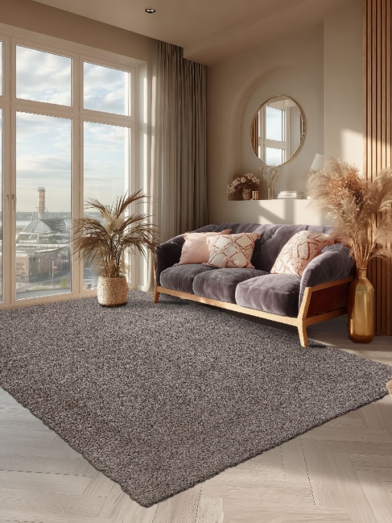 Коврик НАНОХЛОПОК SHAHINTEX 200х300 кофе с молоком 06 S - 3