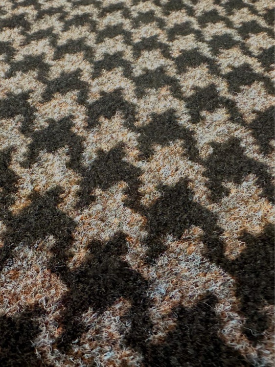 Коврик влаговпитывающий SHAHINTEX Гусиная лапкаТЭМ 60х200 мокко 02 S - 2