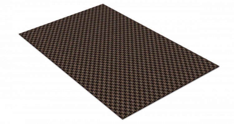 Коврик влаговпитывающий SHAHINTEX Гусиная лапка ТЭМ 100х150 мокко 02 S