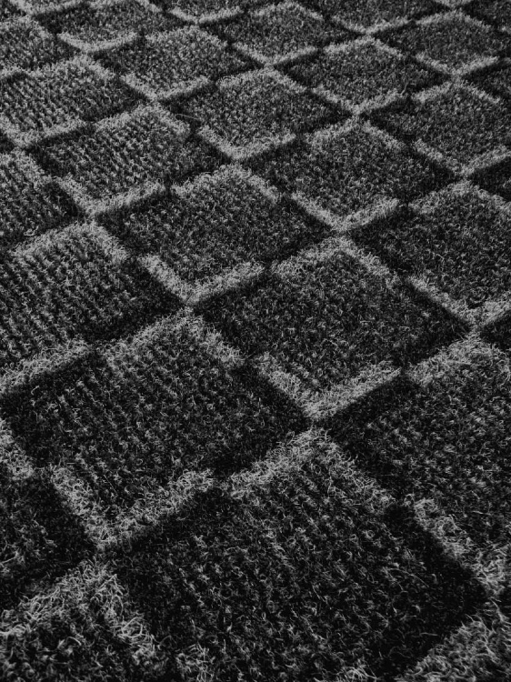 Коврик влаговпитывающий icarpet Каре ТЭМ 150х200 графит 01 S - 4