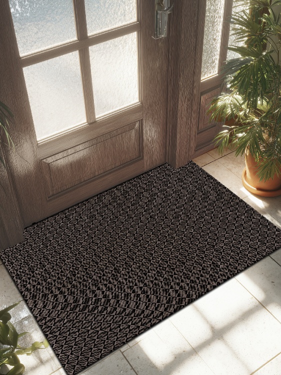 Коврик влаговпитывающий icarpet Каре ТЭМ 100х120 мокко 02 S - 2