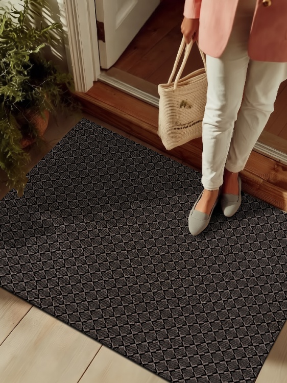 Коврик влаговпитывающий icarpet Каре ТЭМ 100х120 мокко 02 S - 3