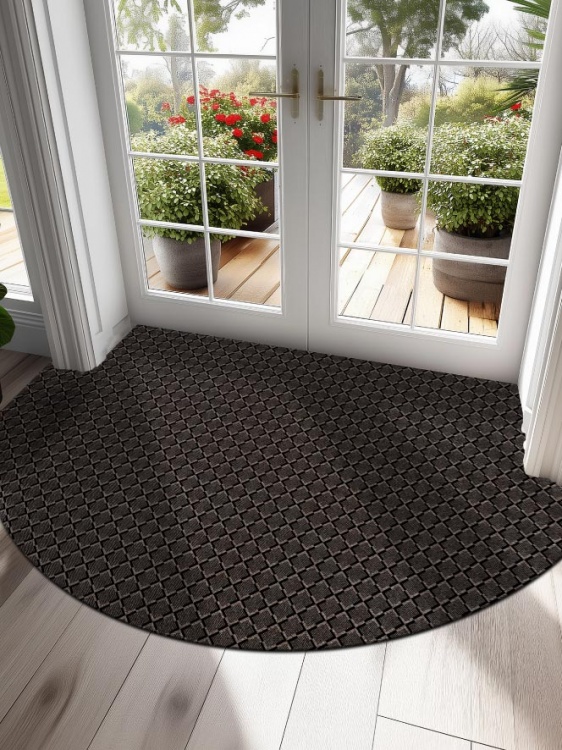 Коврик влаговпитывающий icarpet Каре ТЭМ 100х150 мокко 02 S - 2