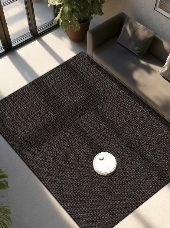 Коврик влаговпитывающий icarpet Каре ТЭМ 200х300 графит 01 S - 2