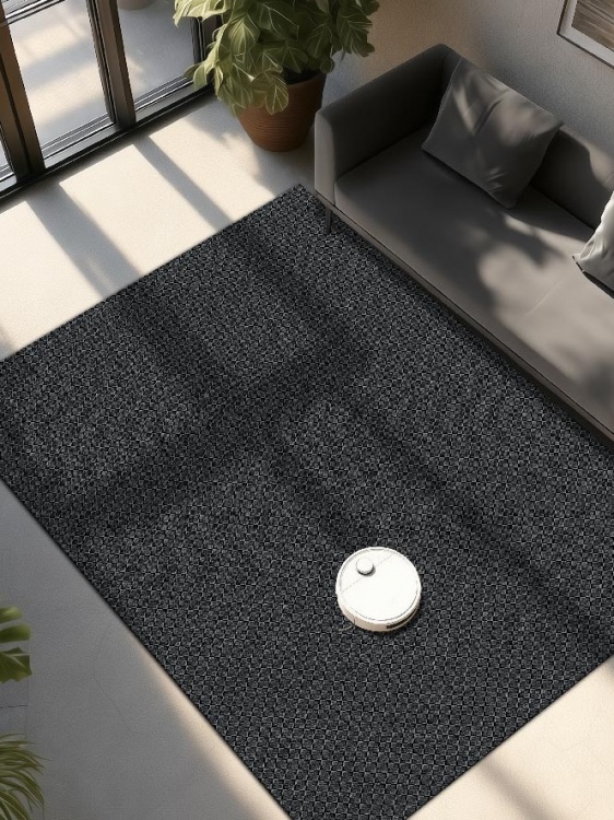 Коврик влаговпитывающий icarpet Каре ТЭМ 200х300 графит 01 S